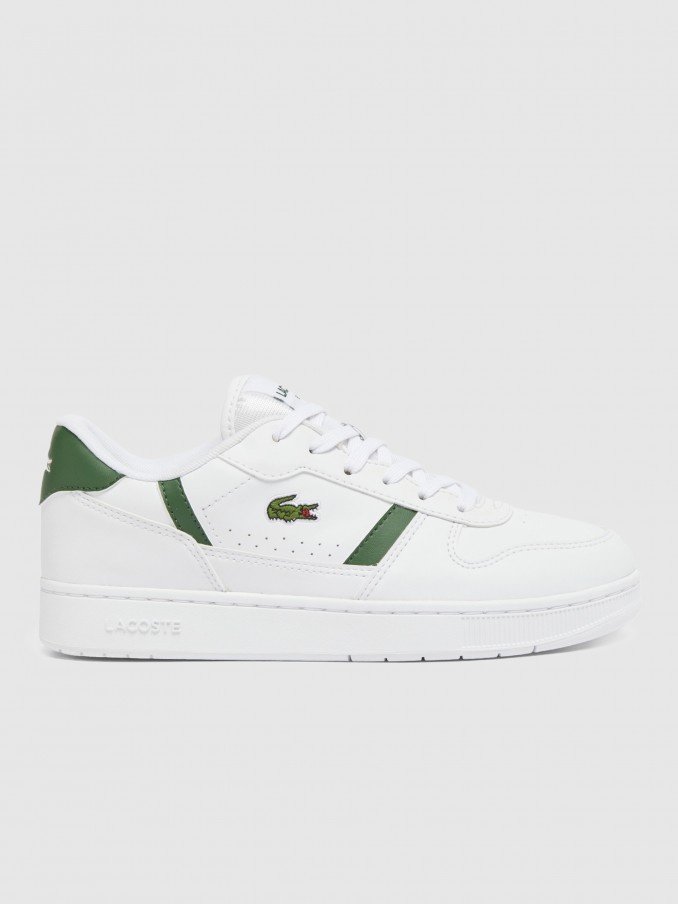 Tenis Hombre Verde Lacoste