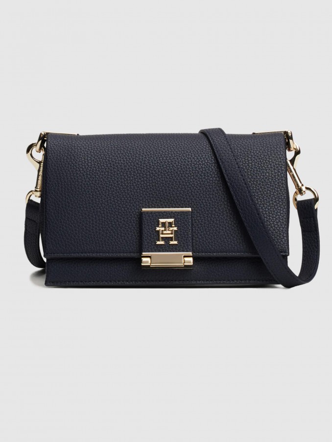 Shoulder Bags Woman Navy Blue Tommy Hilfiger