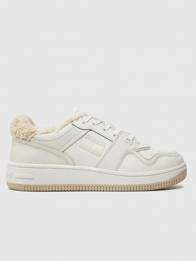 Sneakers Woman White Tommy Jeans