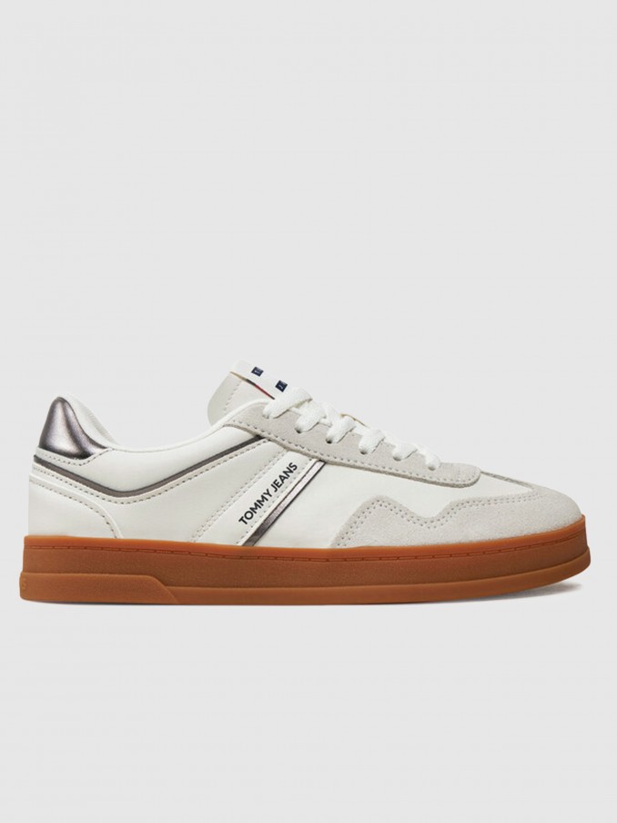 Sneakers Woman White Tommy Jeans