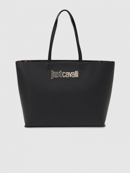 Tote Bags Woman Black Just Cavalli