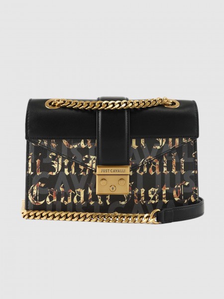 Bolsos de Hombro Mujer Oro Just Cavalli