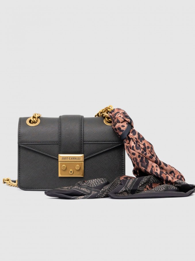 Bolsos de Hombro Mujer Negro Just Cavalli