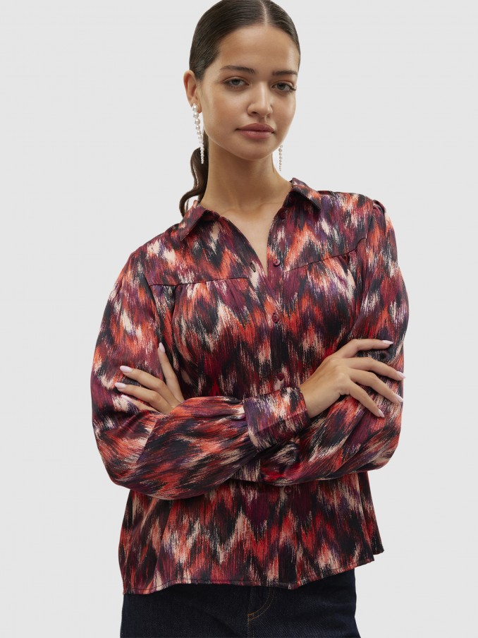 Camisa Mujer Imprimir Vero Moda