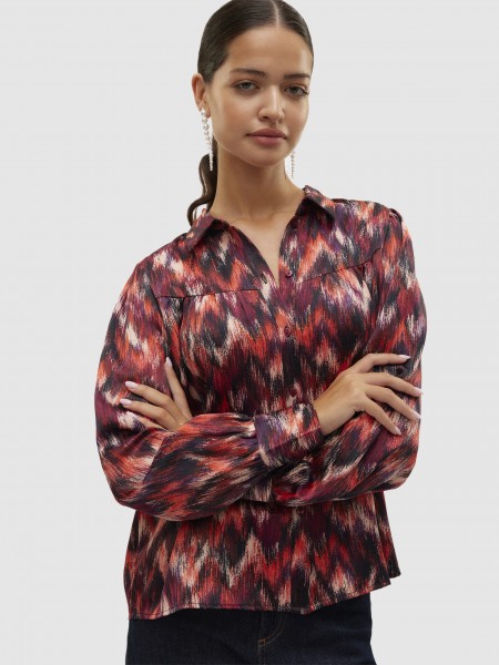 Camisa Mujer Imprimir Vero Moda