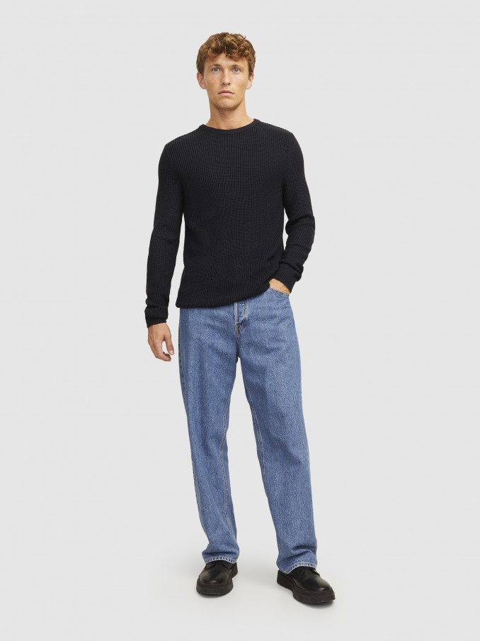 Pullover Man Navy Blue Jack & Jones