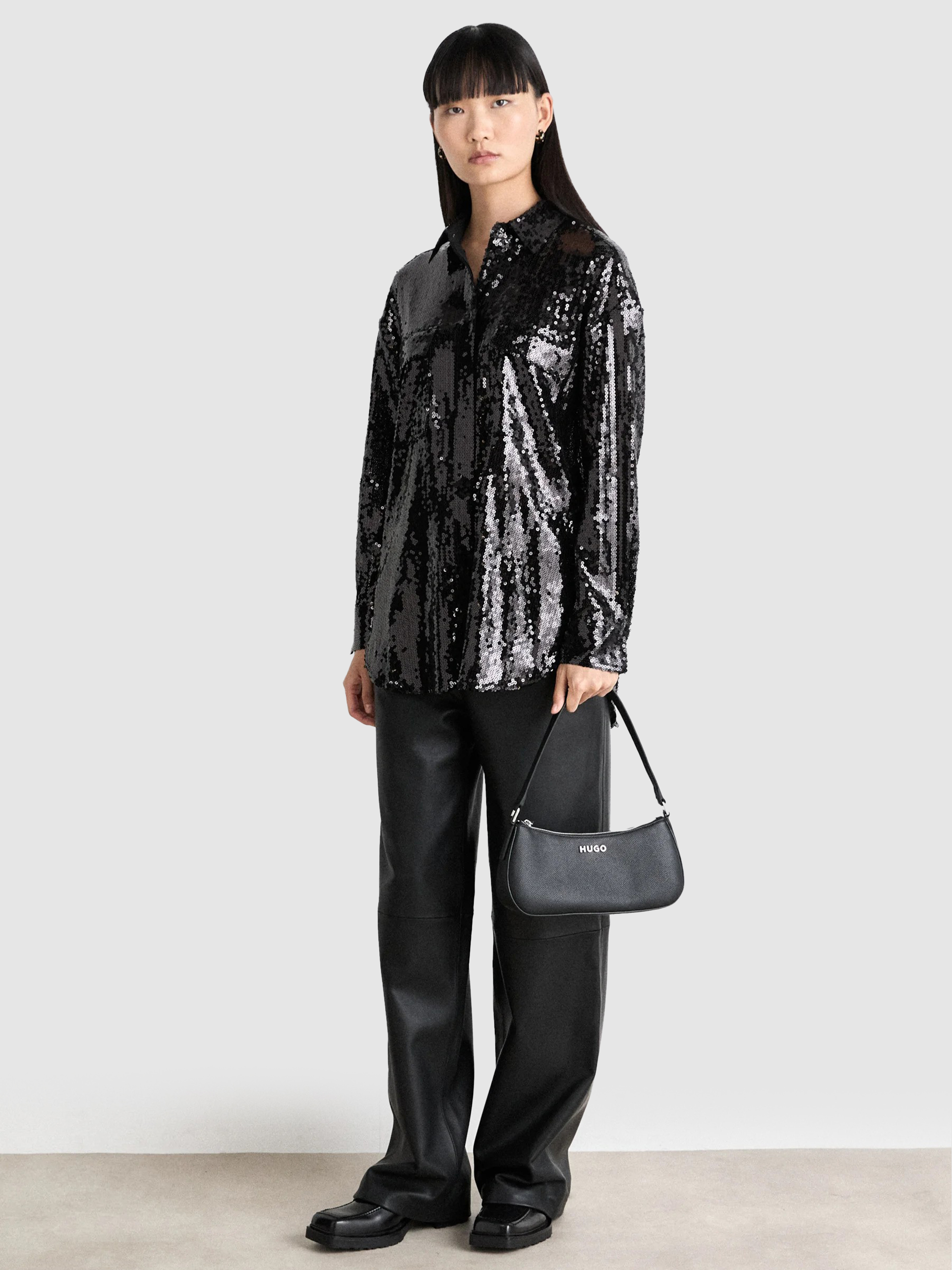 Camisa Mujer Boss Orange