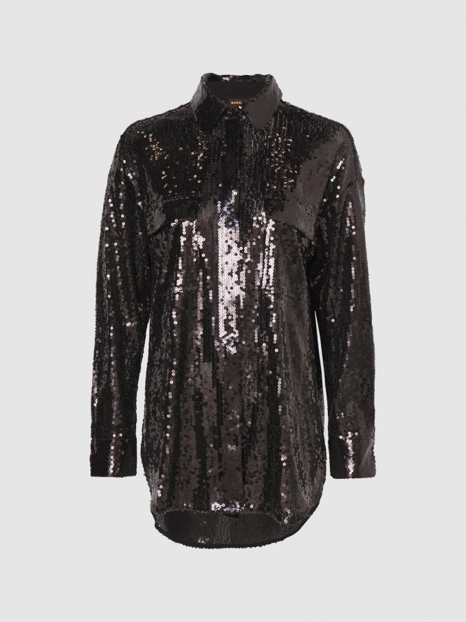 Camisa Mujer Boss Orange