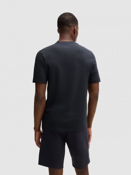 T-Shirt Homem Boss Green