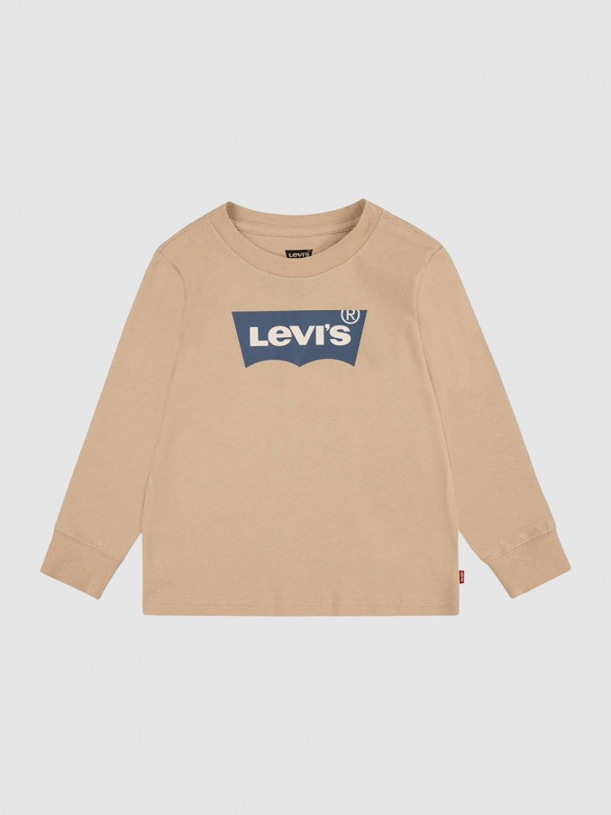 Camiseta Bebe Nio Beige Levis