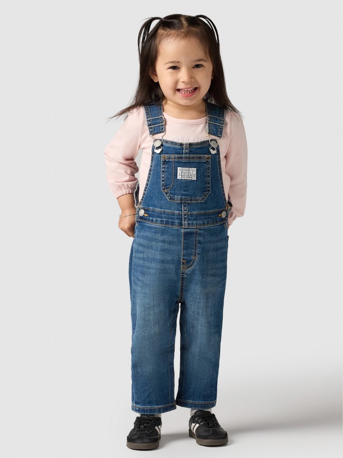 Jardineira Beb Menino Overall Levis