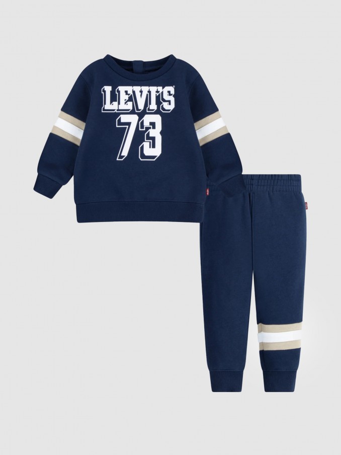 Tracksuit Baby Boy Navy Blue Levis