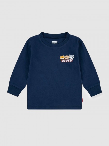 Pullover Baby Boy Navy Blue Levis