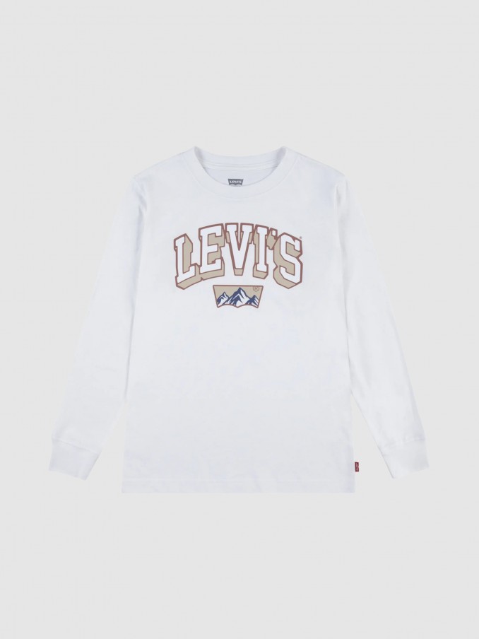 Pullover Boy White Levis