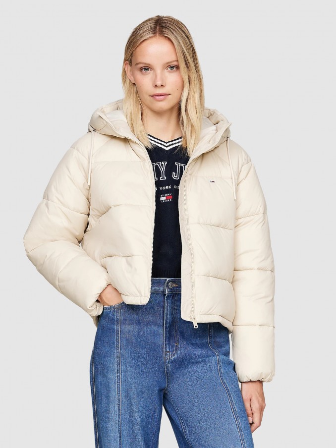 Jacket Woman Beige Tommy Jeans