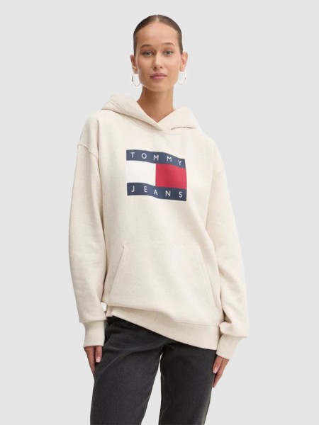 Sweatshirt Mulher Relaxed Tommy Jeans