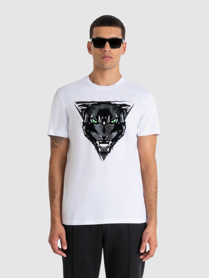 T-Shirt Man White Antony Morato