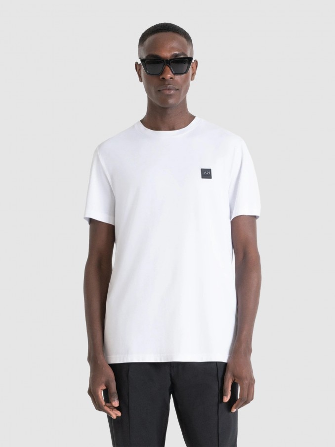 T-Shirt Man White Antony Morato