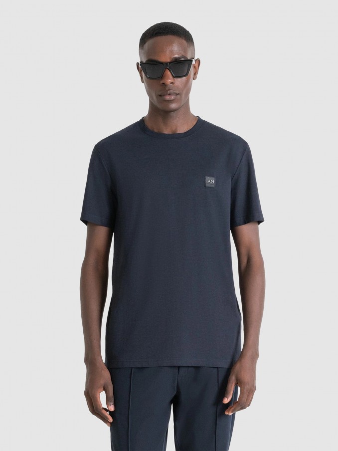 T-Shirt Man Dark Blue Antony Morato