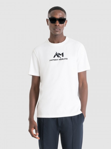 Camiseta Hombre Blanco Antony Morato