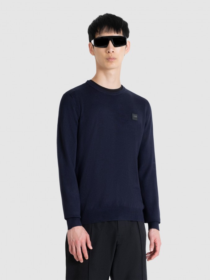 Pullover Man Dark Blue Antony Morato