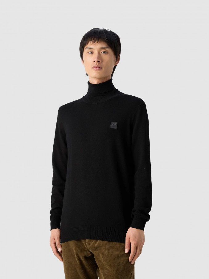 Pullover Man Black Antony Morato