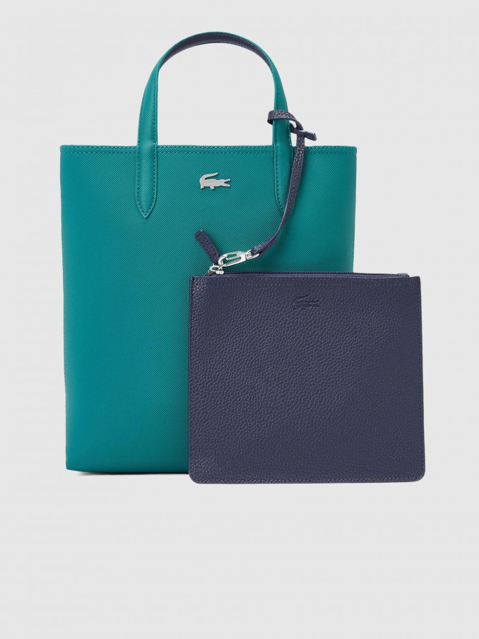 Shoulder Bags Woman Dark Green Lacoste