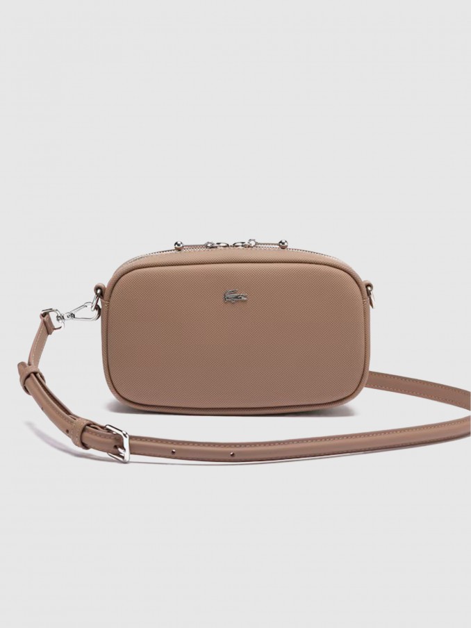 Shoulder Bags Woman Taupe Lacoste