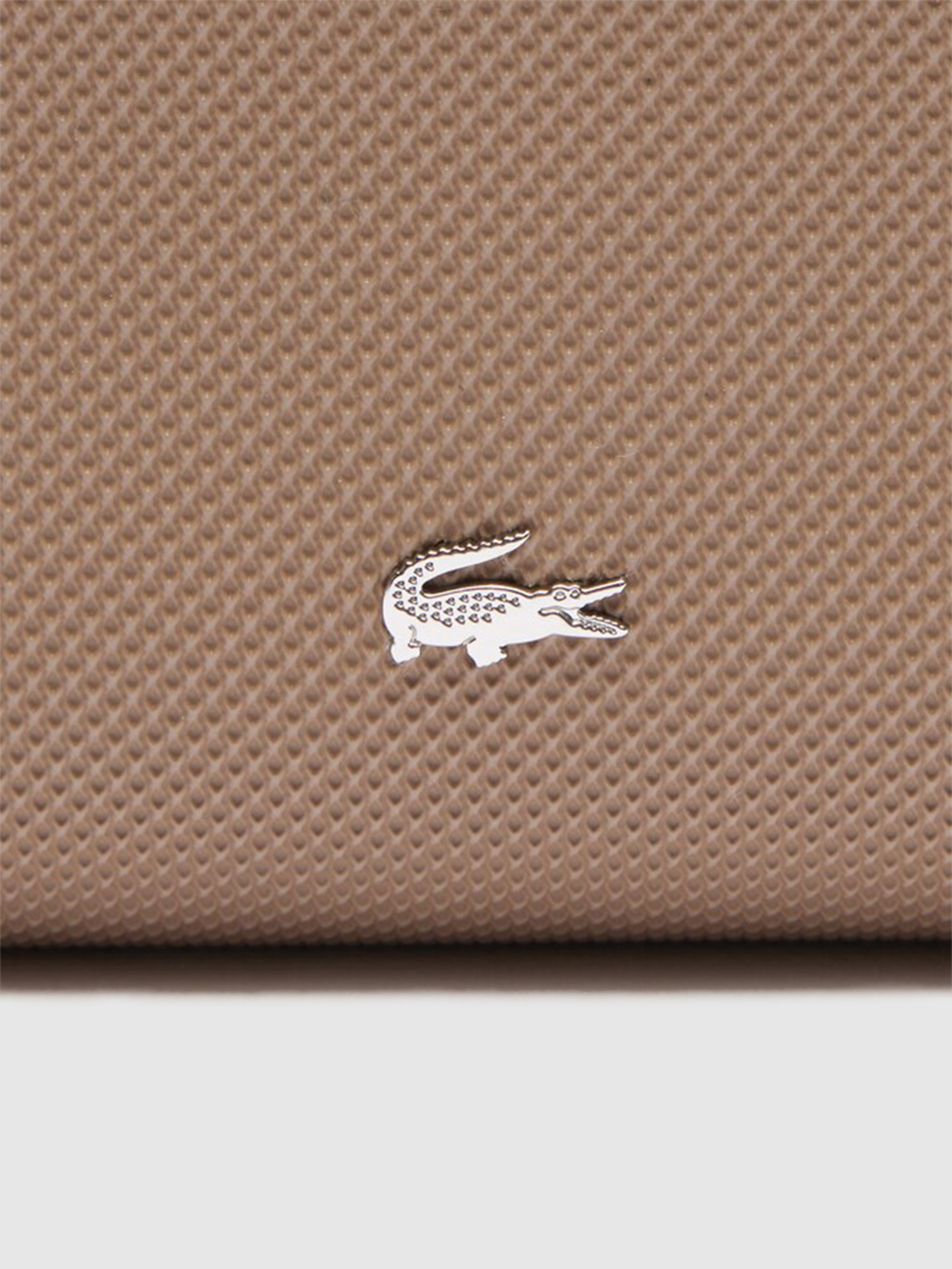 Wallet Woman Taupe Lacoste