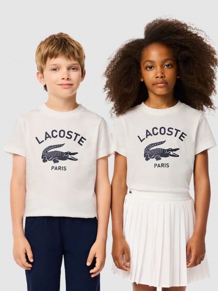 Camiseta Nio Crema Lacoste