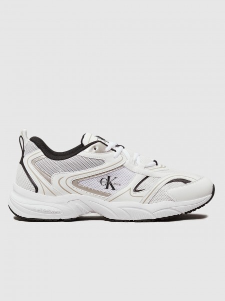 Sneakers Man White Calvin Klein