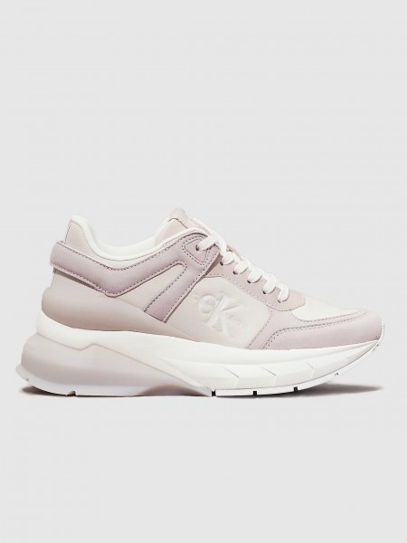 Sneakers Woman Cream Calvin Klein