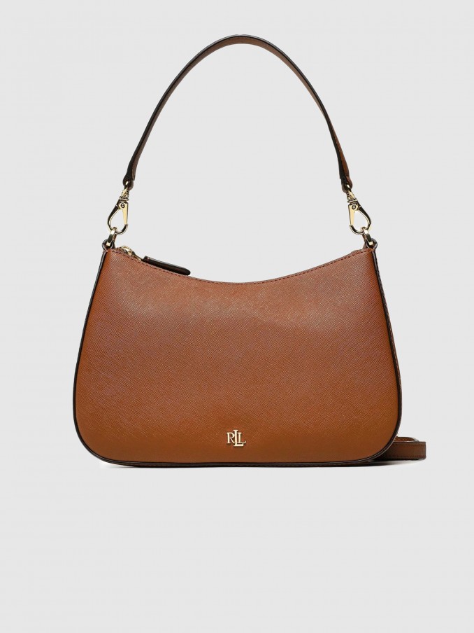 Shoulder Bags Woman Brown Polo Ralph Lauren