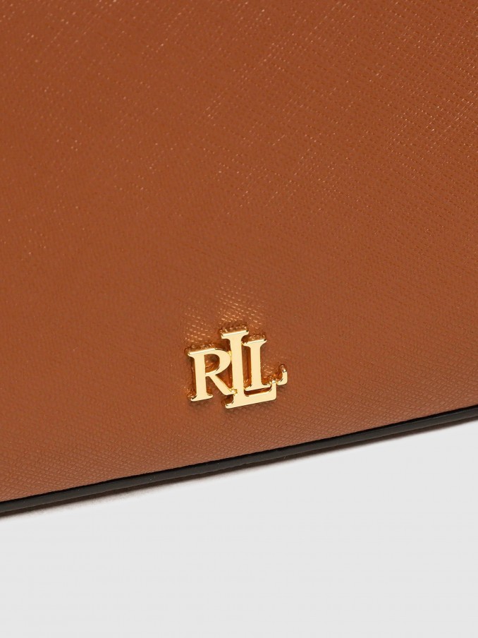 Shoulder Bags Woman Brown Polo Ralph Lauren