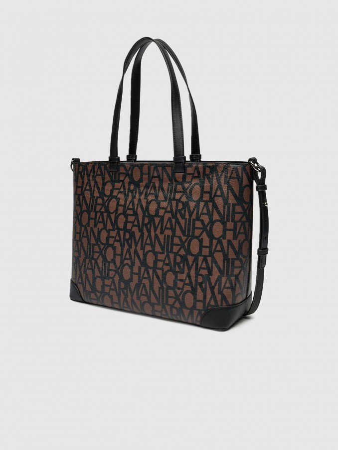 Shoppers Woman Brown Armani Exchange