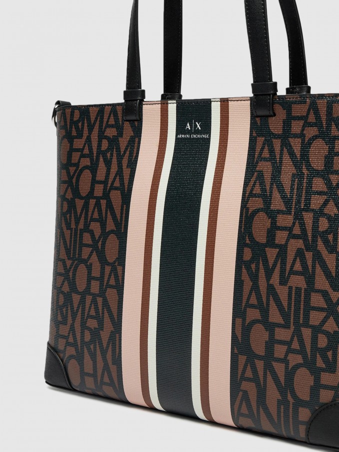 Shoppers Woman Brown Armani Exchange