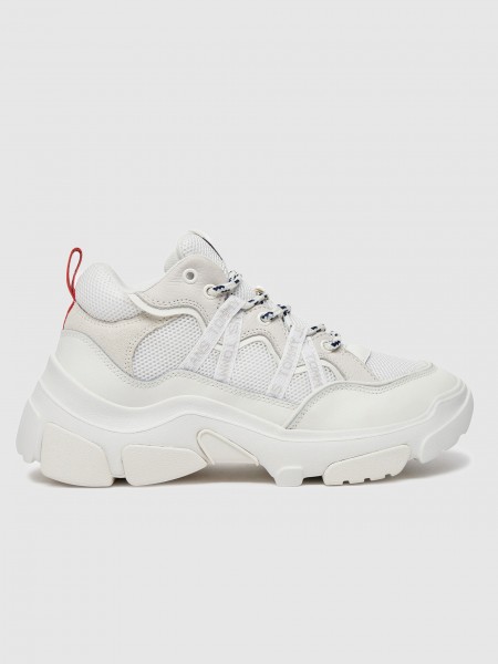 Sneakers Woman White Tommy Jeans