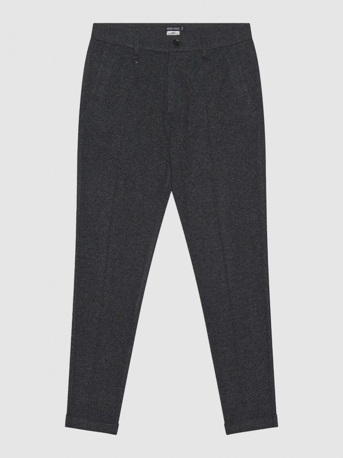 Pantalones Hombre Gris Oscuro Antony Morato