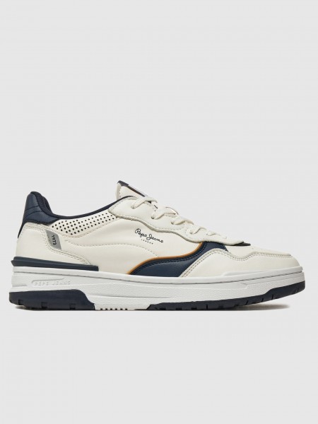 Tenis Hombre Crema Pepe Jeans London