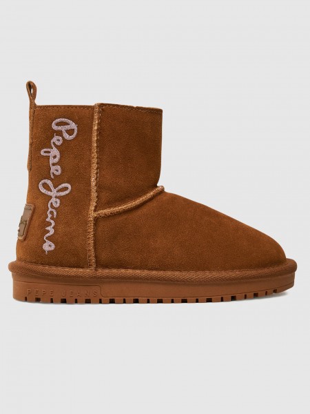 Boots Girl Camel Pepe Jeans London