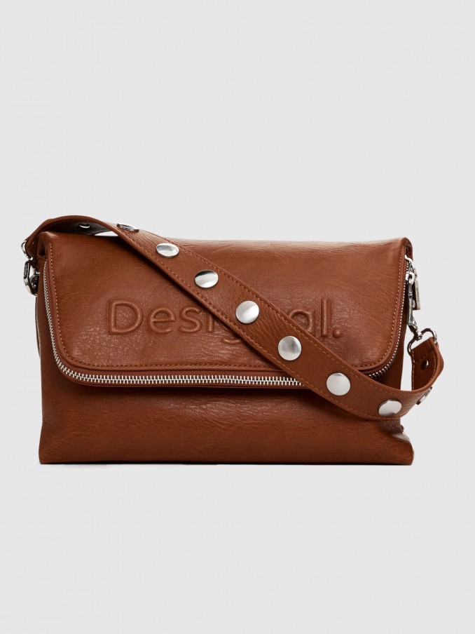 Shoulder Bags Woman Brown Desigual