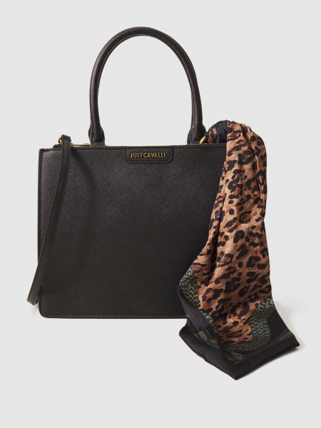 Bolso Mujer Negro Just Cavalli