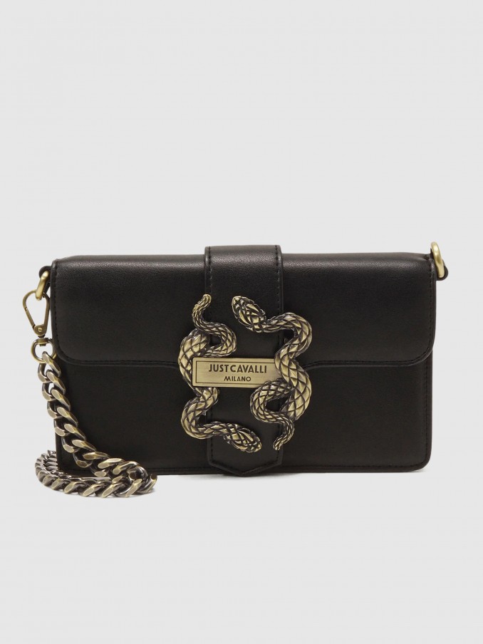 Bolsos de Hombro Mujer Negro Just Cavalli