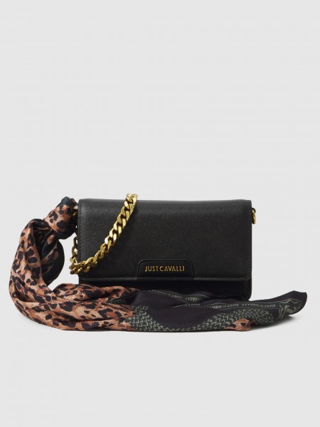 Bolsos de Hombro Mujer Negro Just Cavalli