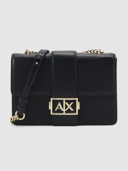 Bolsos de Hombro Mujer Negro Armani Exchange