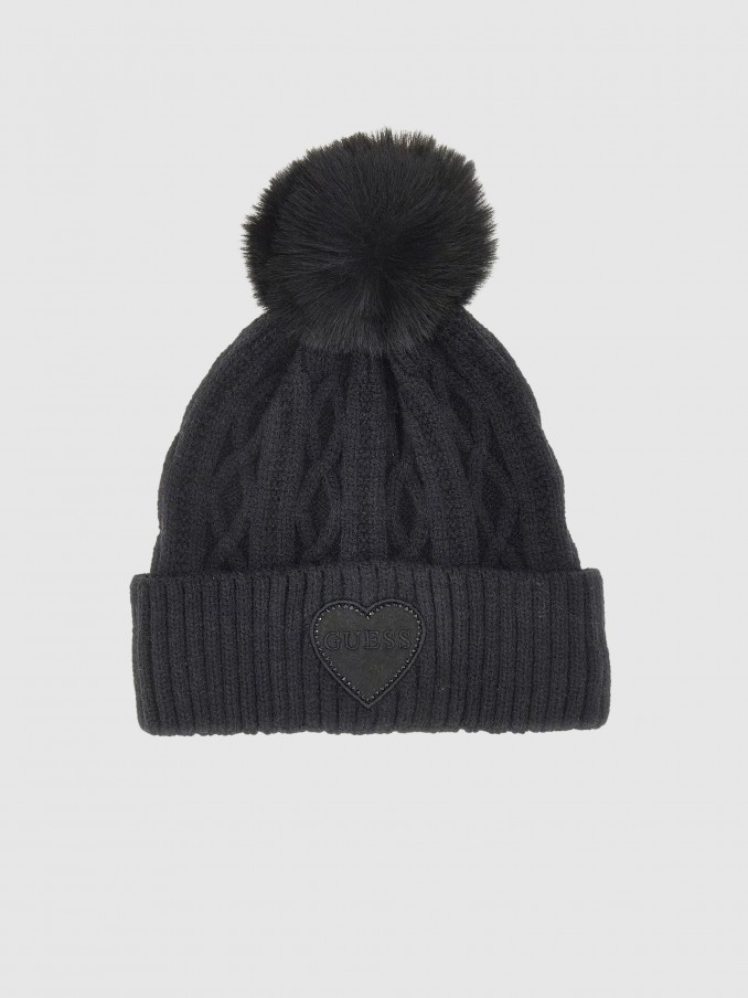 Beanie Girl Black Guess