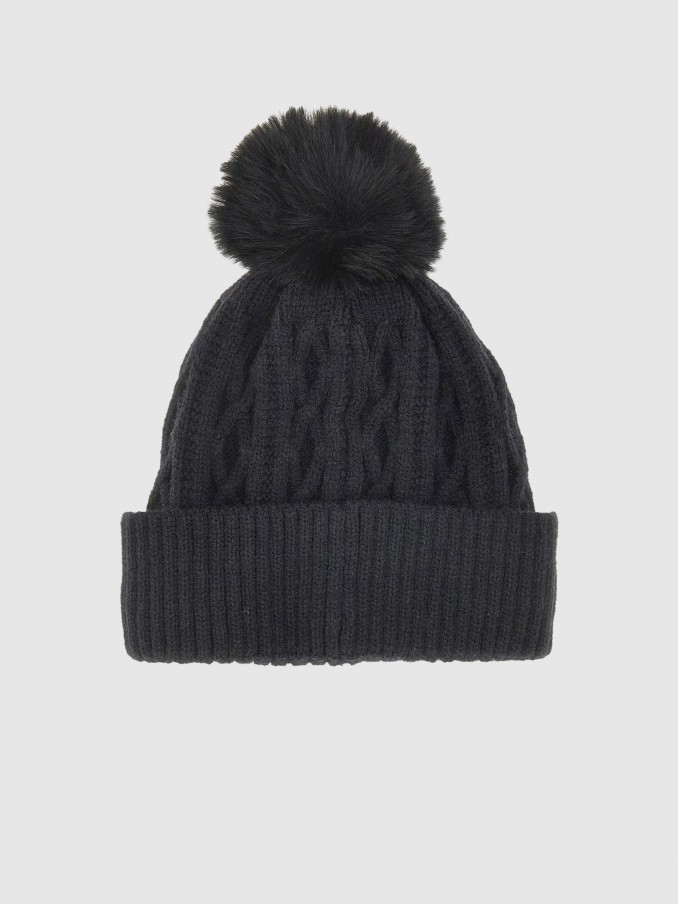 Gorro Nia Negro Guess
