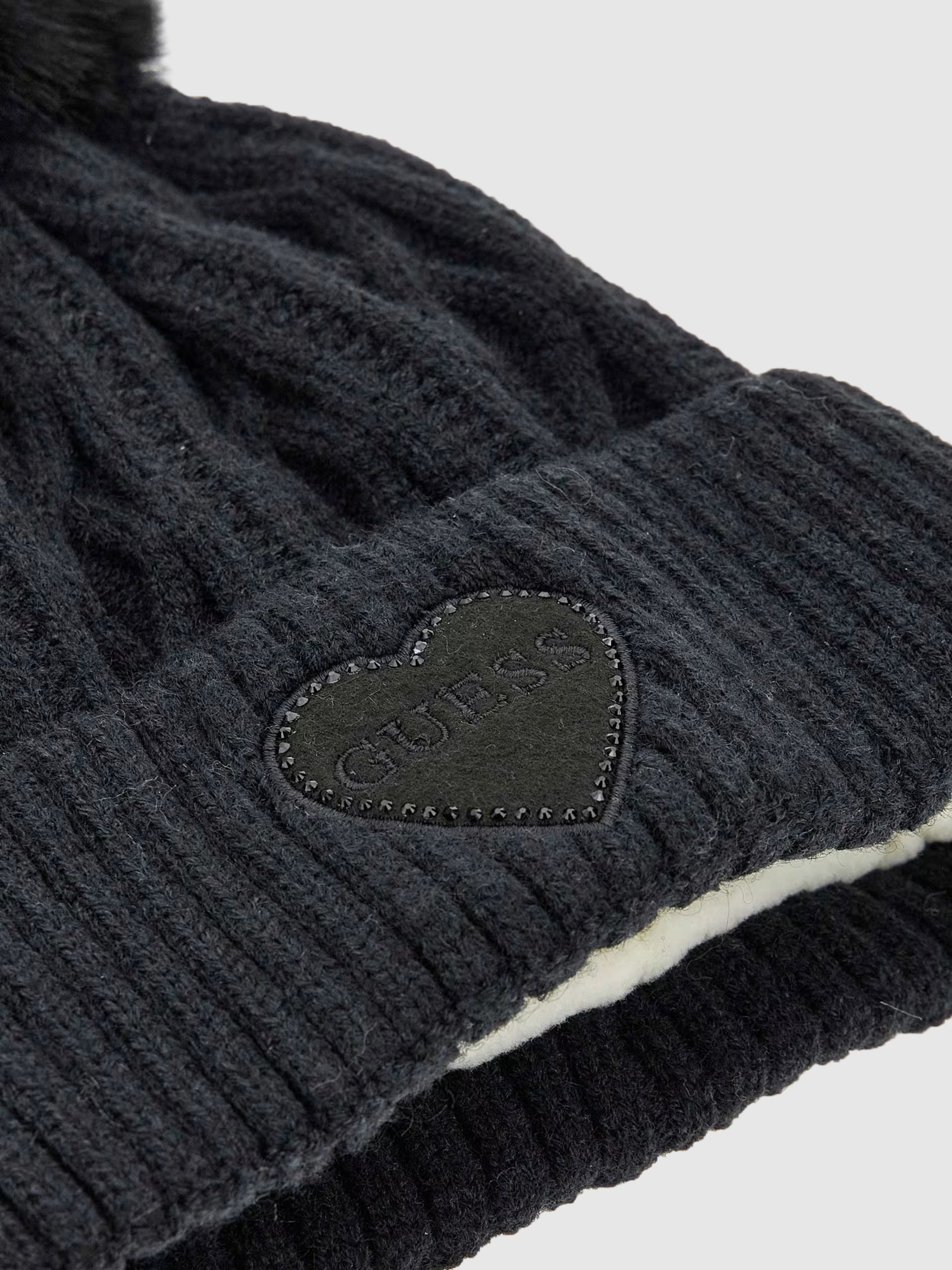 Gorro Niña Negro Guess