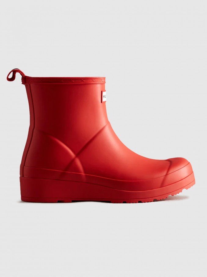 Rain Boots Woman Red Hunter