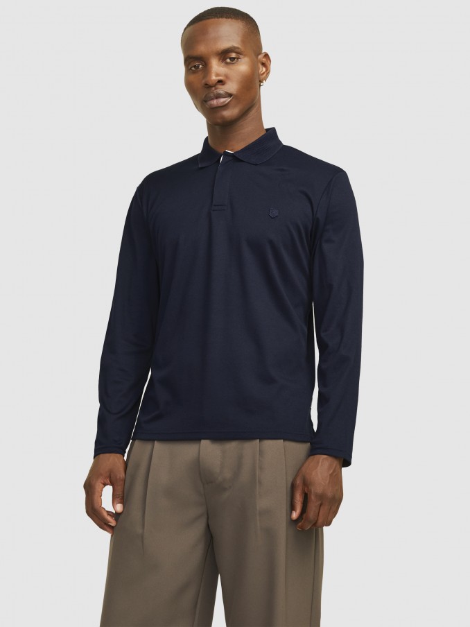 Polo Hombre Azul Marino Jack & Jones